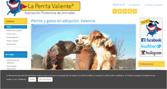 Desktop Screenshot of laperritavaliente.org